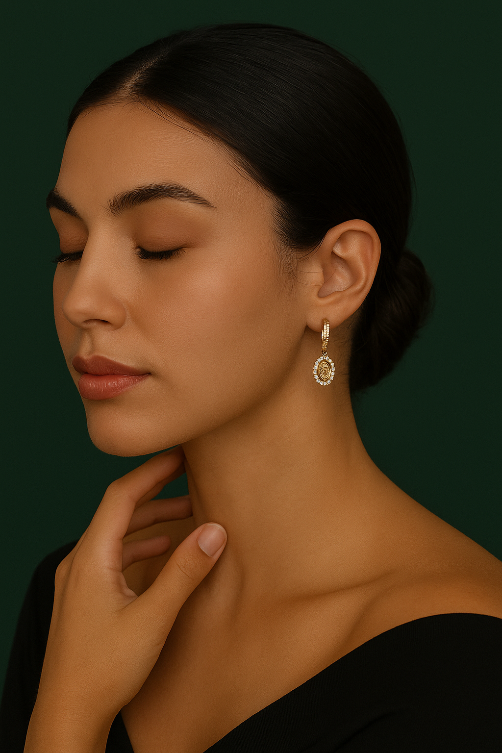 Aretes Huggies