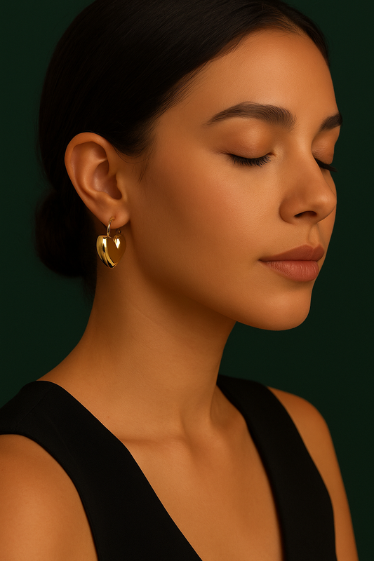Aretes Corazón Vale